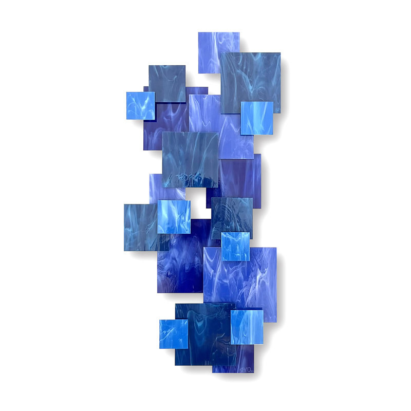 Accent Pieces Handmade Glass Wall Decor