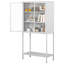Armoire de rangement en métal 59 po H