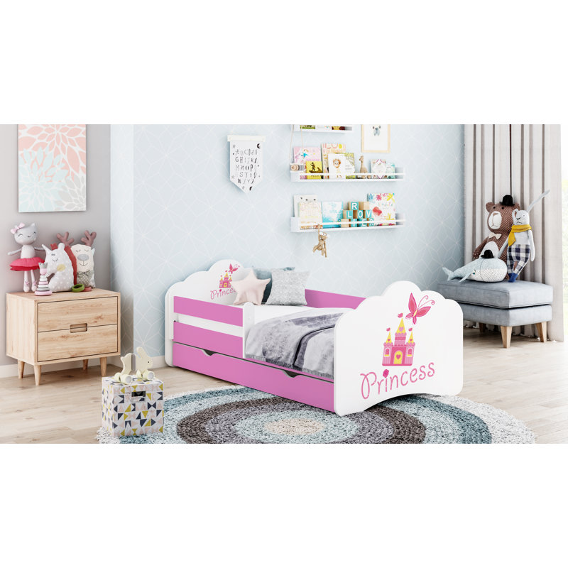 Quesada Cabin Bed Themed Beds, 70cm x 140cm, Pink