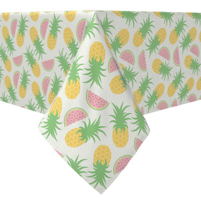 Rectangular Cotton Twill Tablecloth