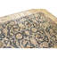 Hand Knotted Wool Area Rug in Black And Gold