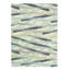 Diffinity Wool Abstract Area Rug in Light Gray/Dark Blue/Light Yellow-76019439