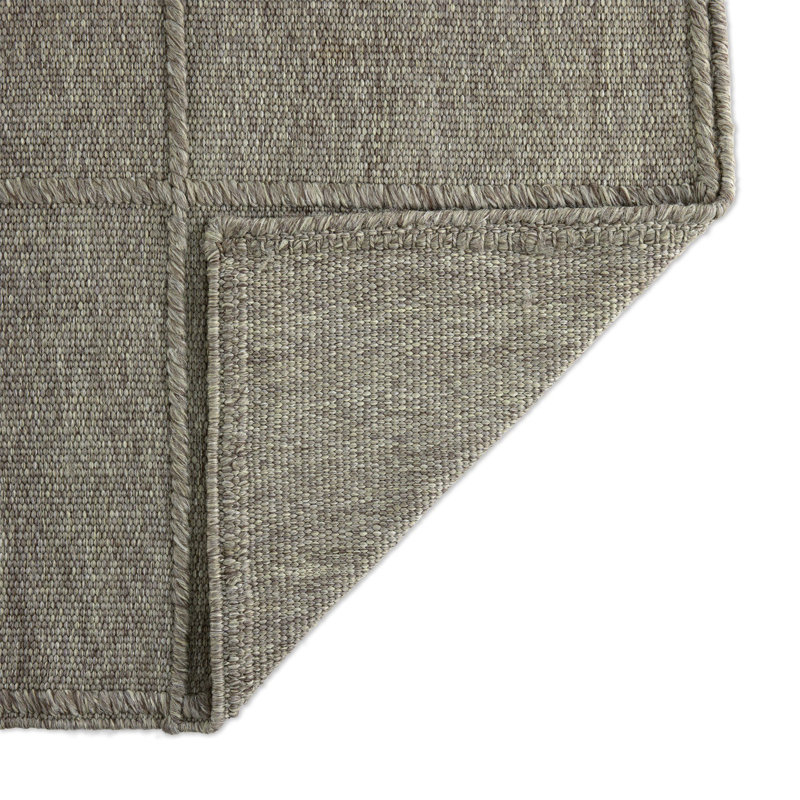 Carmine Outdoor Rug, 10'x14', Carmine Silver
