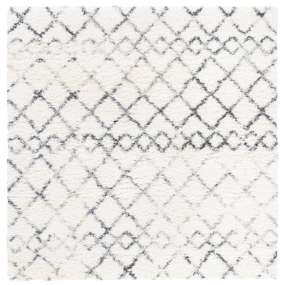 Tapis ivoire / gris Adame