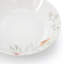 Porcelain Dinnerware Set, Floral White Plates And Bowls Set, Microwave And Dishwasher Safe Dish Set