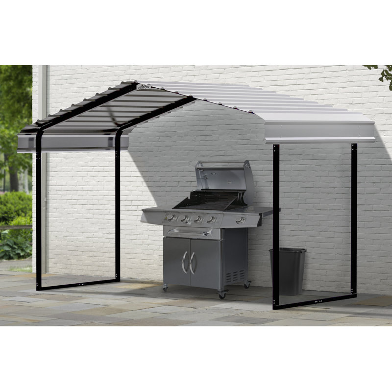 12 Ft. W x 6 Ft. D Canopy, White