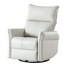 Fauteuil inclinable pivotant en similicuir Ijahnae-1430215567-1436806406