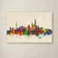 « shanghai china horizon », impression sur toile-2130651601