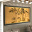 24" Leaf Bamboo 4 Panel Room Divider-2026237505