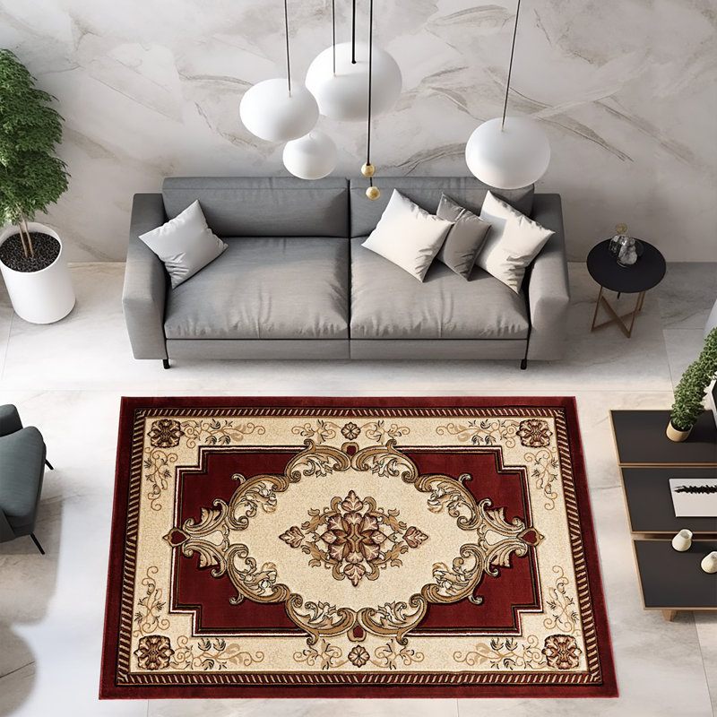 Ramsel Performance Oriental Indoor Rug, Rectangle 2'6'' x 4'