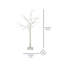 Birch Tree On Metal Base In/Outdoor with LED Lights with 8 Lighting Modes-37914671-37914670