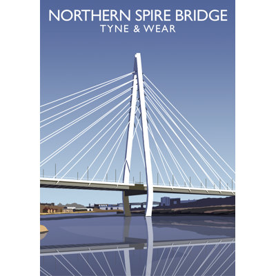 Northern Spire Bridge by Richard O'Neil - Print