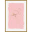 Reproduction d’art sur toile, "gracieux Bird I (Flamingo)" par Eva watts