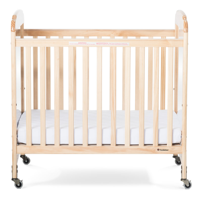 Serenity Compact Fixed-Side Mirrorview Crib