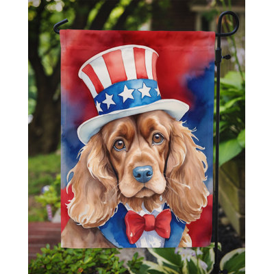 Drapeau patriotique du jardin américain