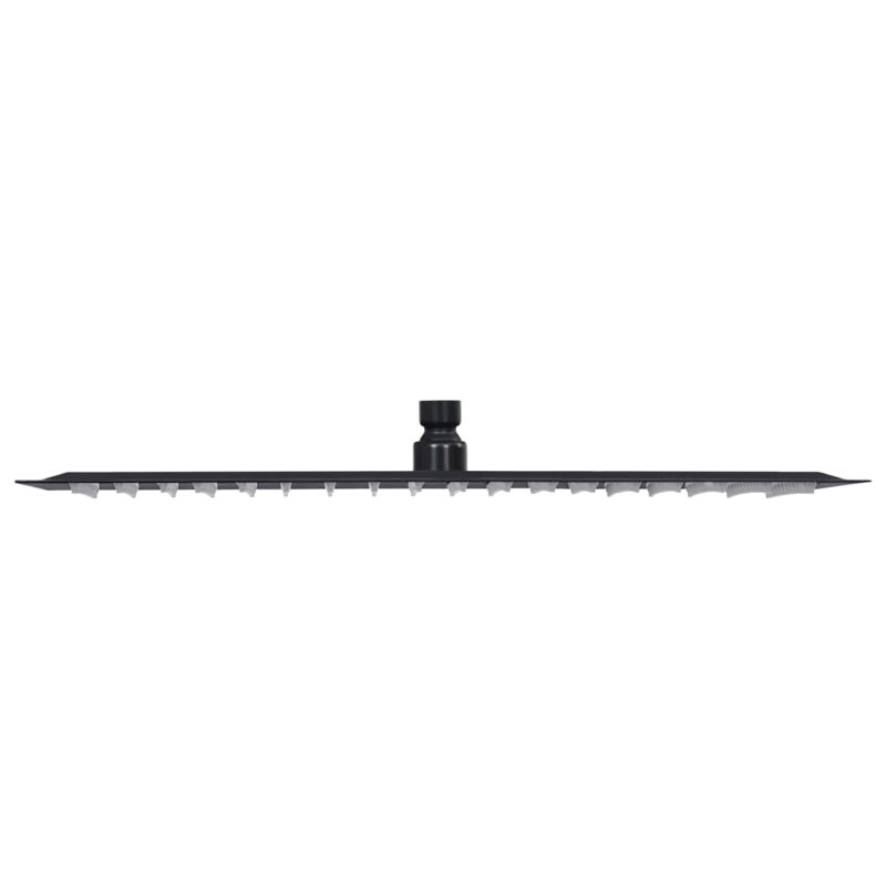 Mahanoy Rain Fixed Shower Head, Matte Black