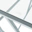 Emmalee 100cm Glass Top Console Table-1154674933