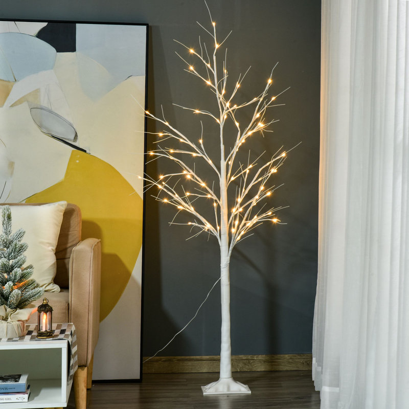 Arbre de jardin avec 58 boules de jardin