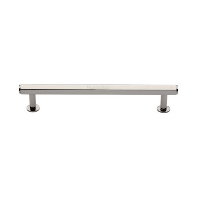 Heritage Brass Heritage Cabinet Pull Hexagon Design with Rose