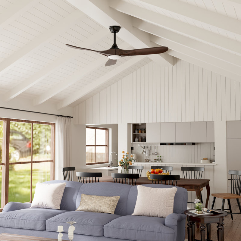 Ventilateur de plafond avec lumières DEL Blairsburg