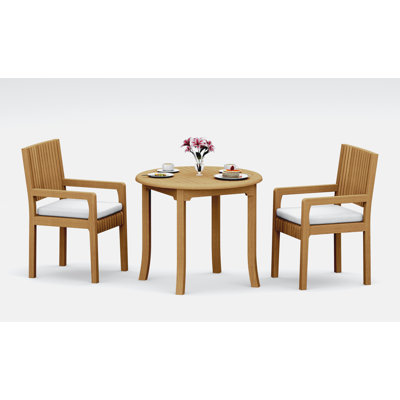 Maldives 2 - Person Patio Dining Set Round Table
