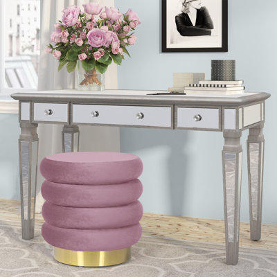 Daronta Velvet Ottoman