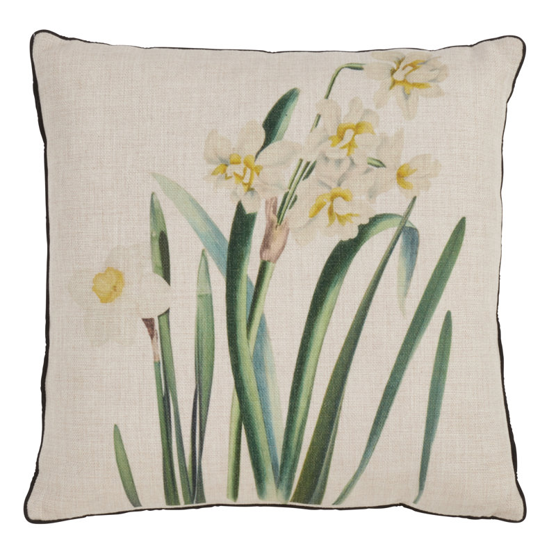 Floriculture Collection Floral Throw Pillow