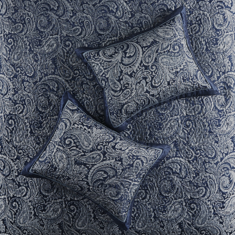 Ensemble de literie en jacquard élégant, confort en coton, style classique pour la maison