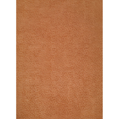 Leopardess Burnt Orange Hand-Tufted Responsible Wool Rug