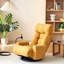 Tête et taille réglables, chaise de jeu, chaise longue dans le salon, fauteuil pivotant à 360 degrés, chaise de loisir à siège rotatif