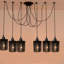 Seeger 6 - Light Black Cluster Pendant