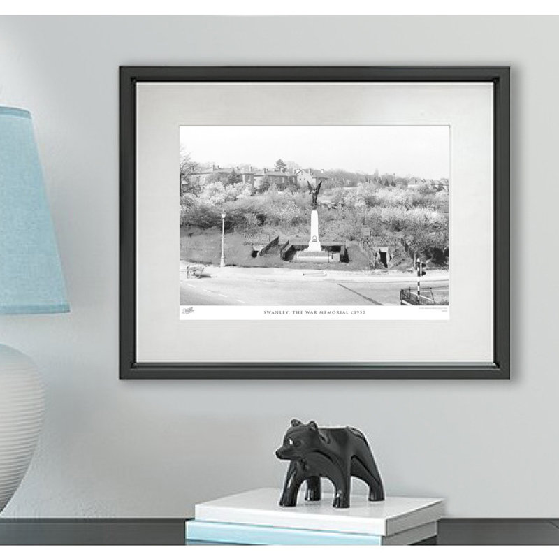 Swanley, The War Memorial C1950 by Francis Frith - Single Picture Frame Print, 28cm H x 36cm W x 2.3cm D