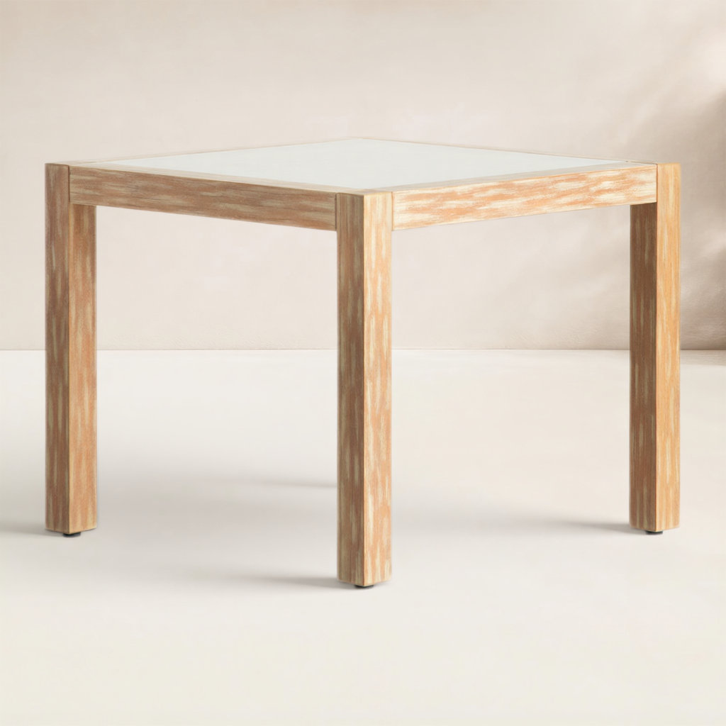 24'' Concrete Outdoor Side Table