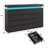 70" Wide 12-Drawer Storage Dresser With Led Lighting & Built-In Charging Ports, Tall Modern Cabinet For Bedroom, Closet, Entryway Or Living Room Organization-1114813191