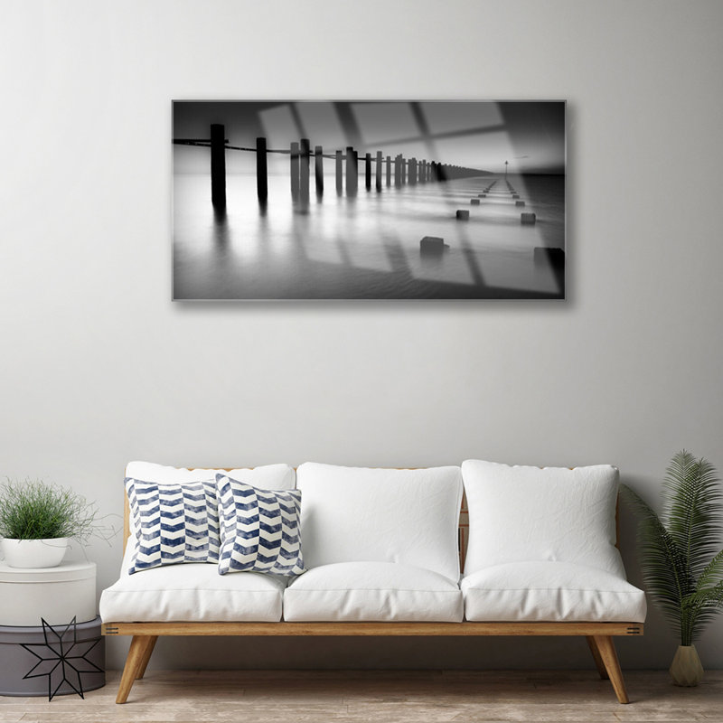 Fog Architecture - Unframed Photograph on Glass