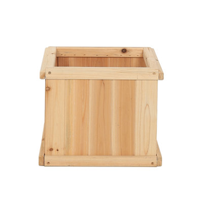 Barros Outdoor Wood Planter Box
