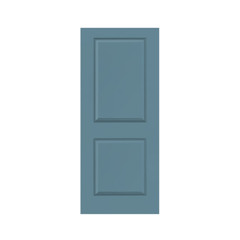 Porte de placard coulissante à panneaux, Bleu dignité, l 30 po x H 80 po