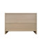 Buffet de style campagnard à 3 portes avec rangement en bois naturel délavé Farmhouse | Idée de cadeau