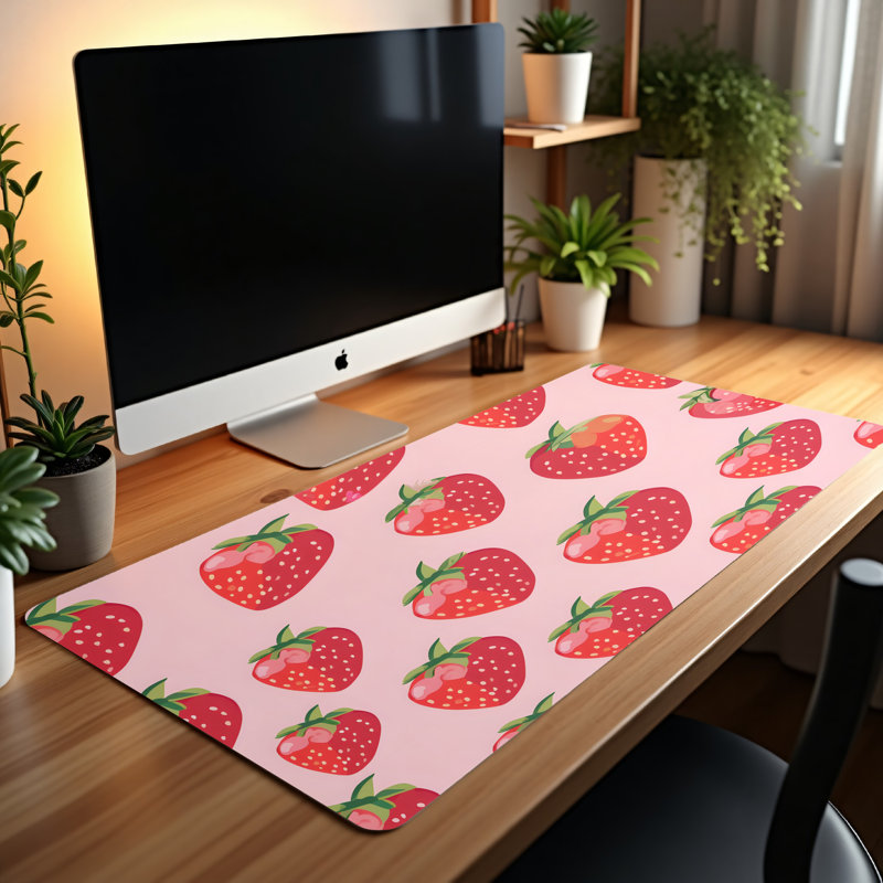 Polyester Desk Pad, 31.5x15.5
