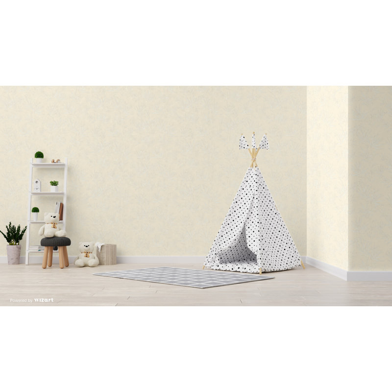 Bradley 10m x 53cm Wallpaper Roll, Cream