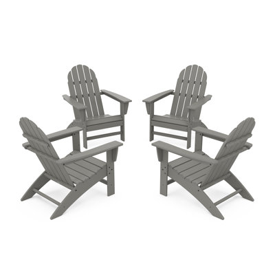 Ensemble de conversation POLYWOOD Vineyard Adirondack