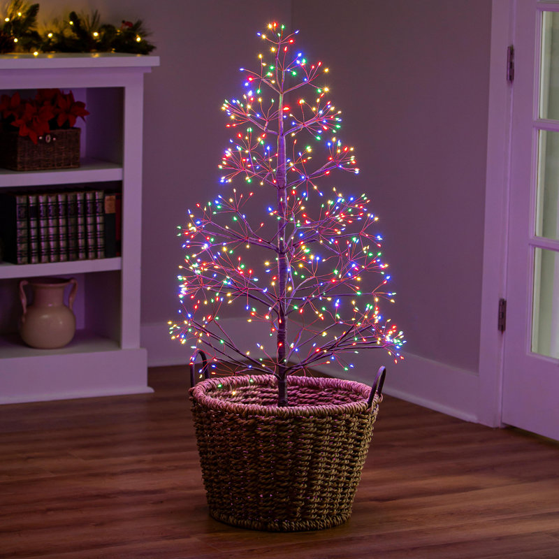 LED Color Changing Starburst Tree, 48"H