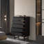 Armoire de rangement élégante avec poignées cachées