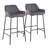 Cassiopeia Upholstered Counter Stool with Metal Frame-819517392-819517393-819517405