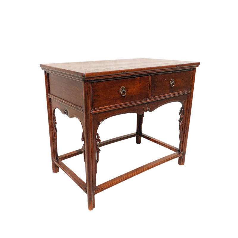 39.4 in. Solid Wood Console Table