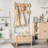 Sieber Solid Wood Hall Tree with Storage-188015990
