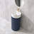 16'' Round Single Bathroom Vanity with Solid Surface Top-1300441836