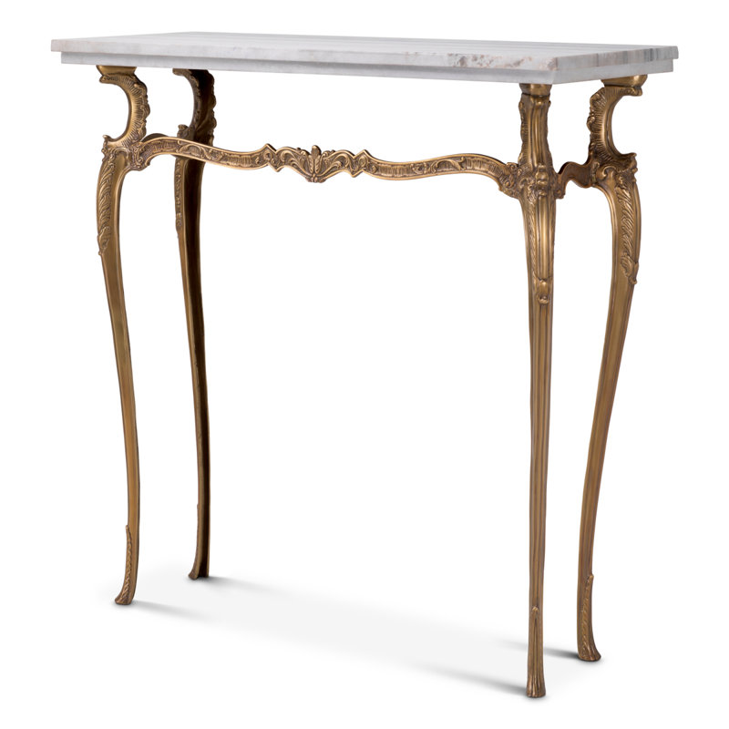 34.45'' W Marble Console Table