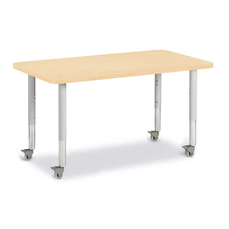 Tables d'activités Berries, H 31 po x L 36 po x l 24 po, Érable, Érable