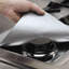 Paquet de 4 doublures de protection de brûleur antiadhésives réutilisables pour cuisinière-124977765